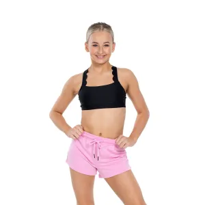 Track Shorts in Pink