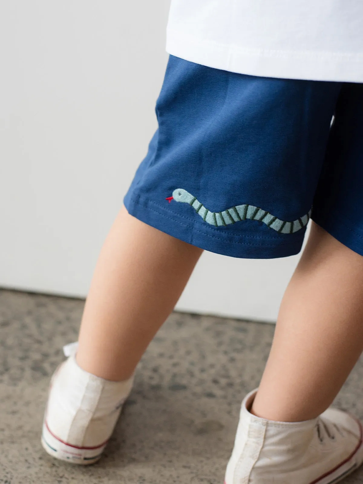Track Shorts - Navy