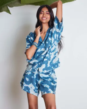 Tropicana Boxy Tie Dye Shirt
