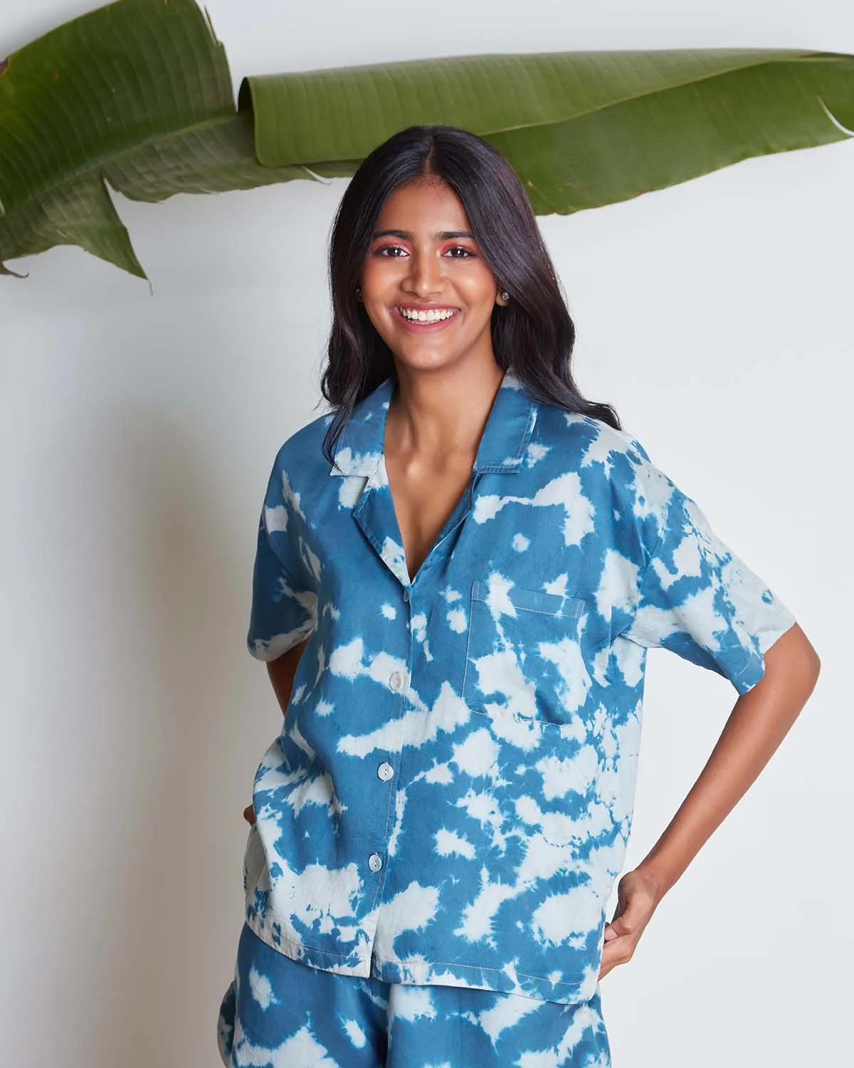 Tropicana Boxy Tie Dye Shirt