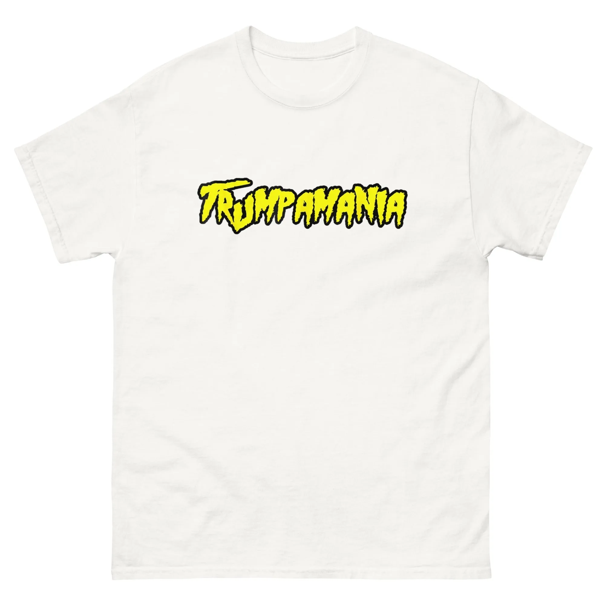 Trumpamania Shirt Trump Wrestling T Shirt Republican Mens Meme Gold White xl xxl