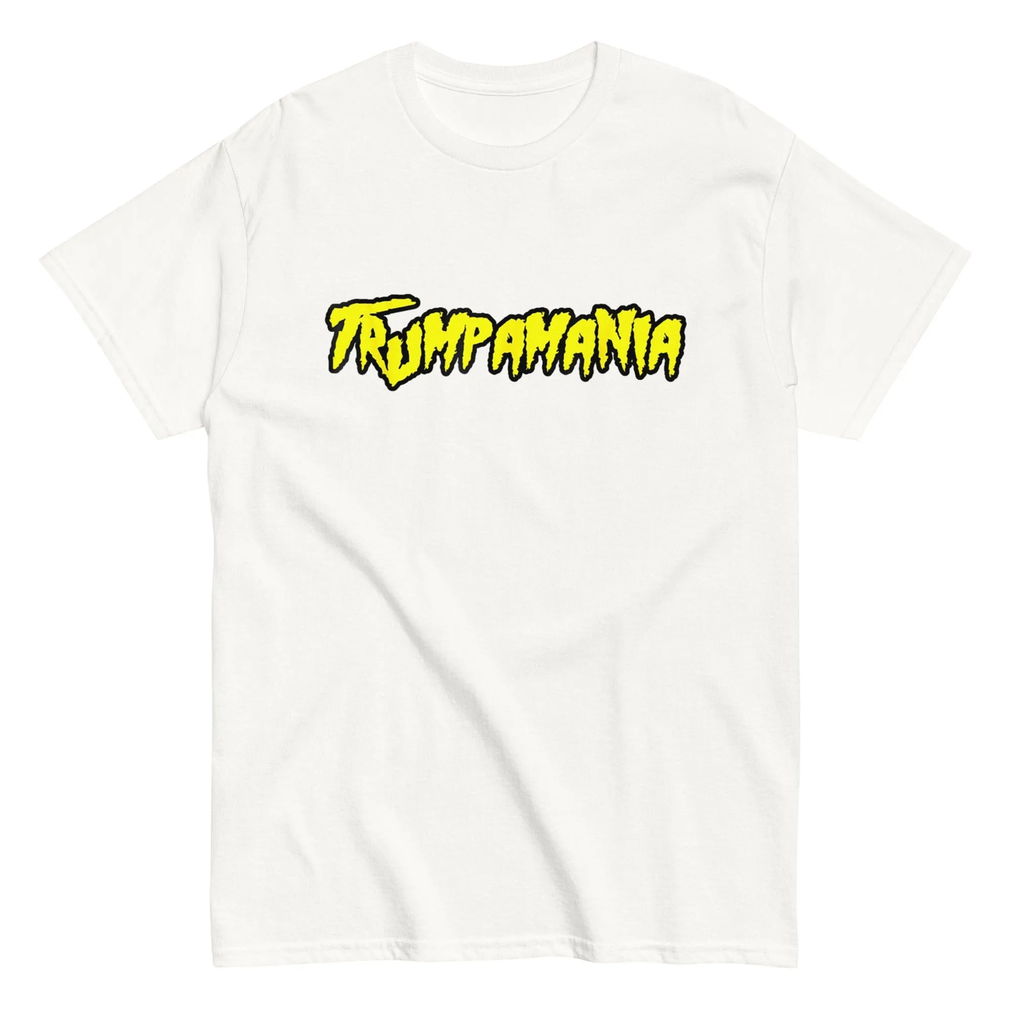 Trumpamania Shirt Trump Wrestling T Shirt Republican Mens Meme Gold White xl xxl