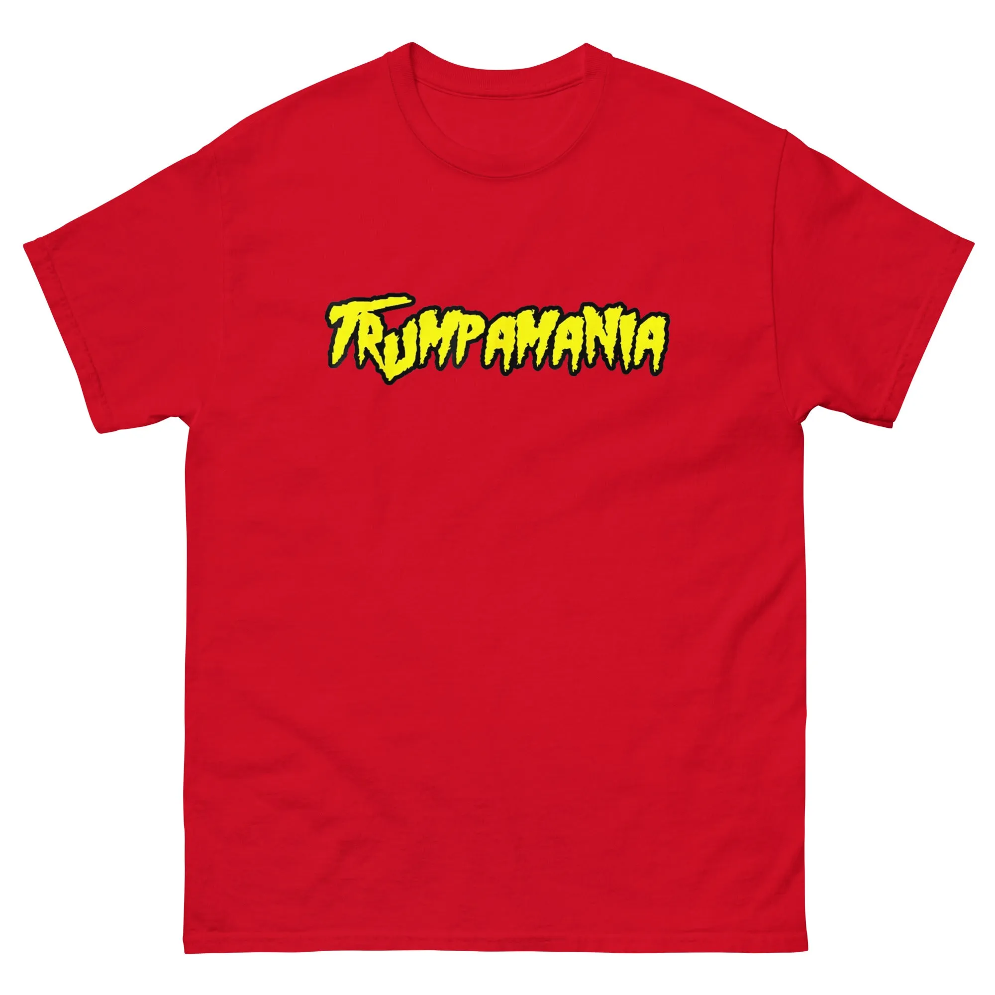 Trumpamania Shirt Trump Wrestling T Shirt Republican Mens Meme Gold White xl xxl