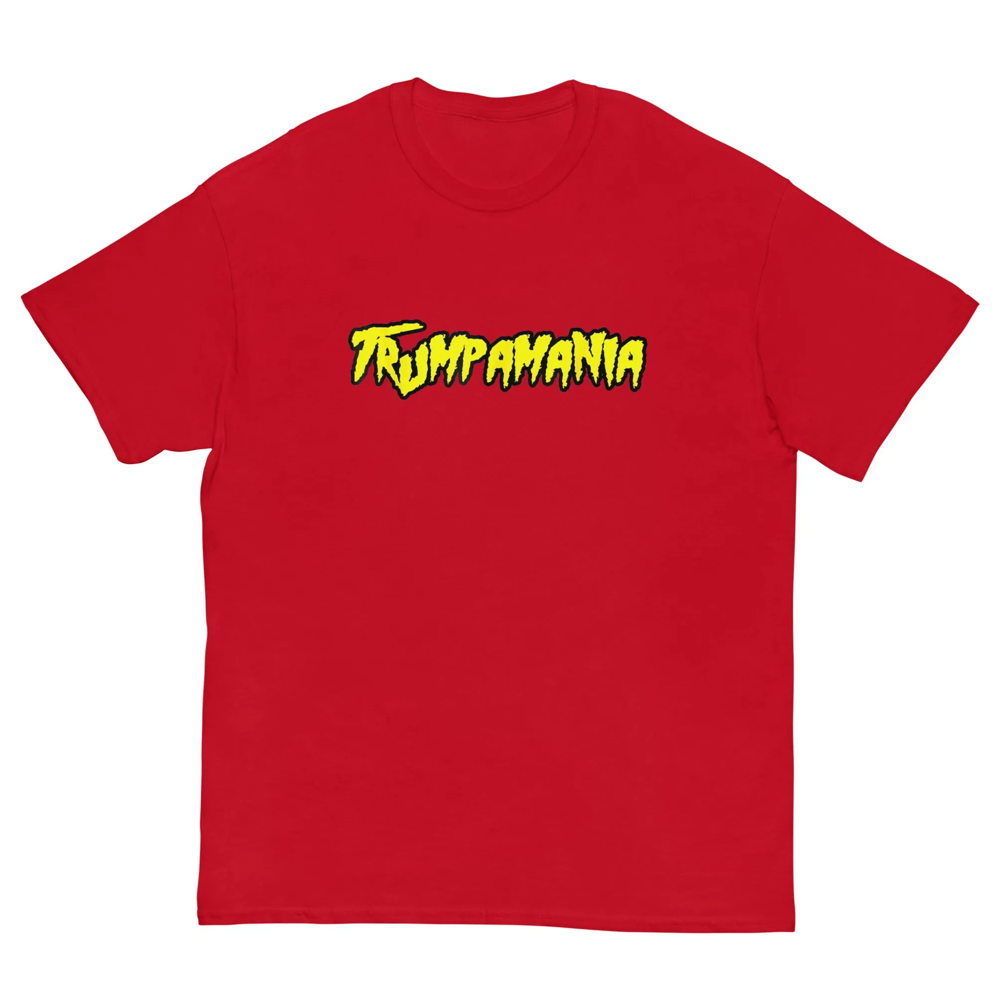 Trumpamania Shirt Trump Wrestling T Shirt Republican Mens Meme Gold White xl xxl