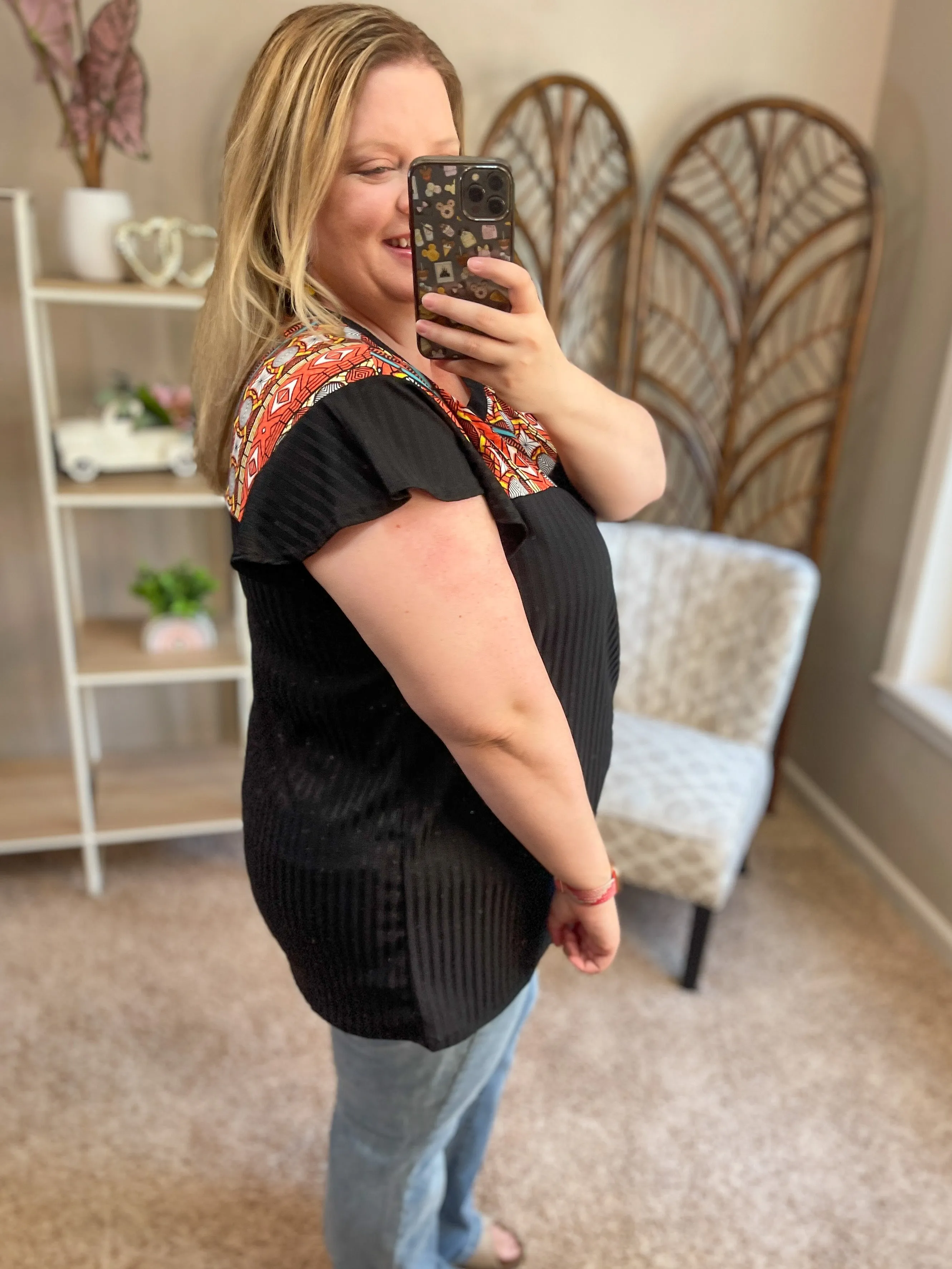 Trusting Myself Top - Black