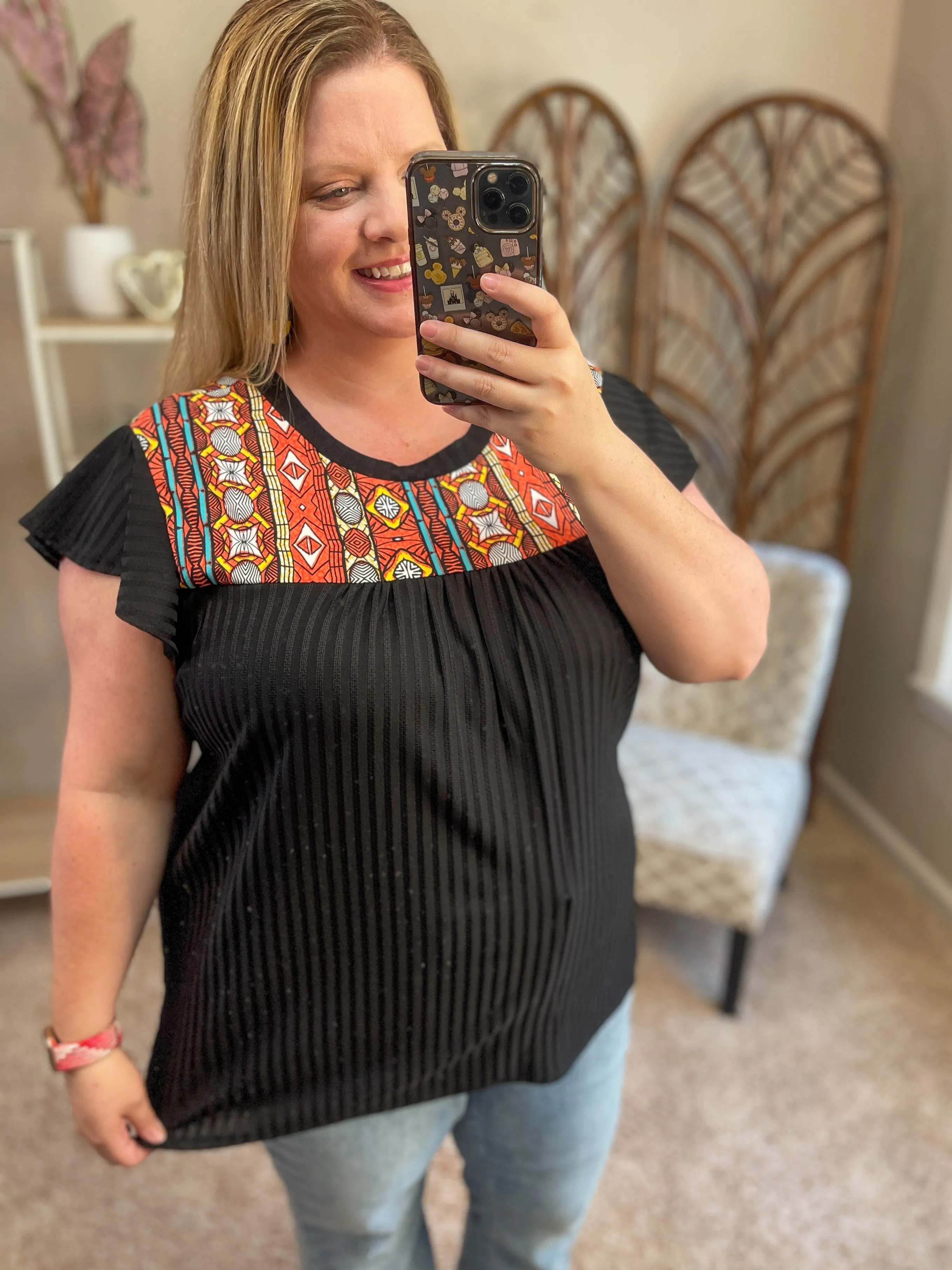 Trusting Myself Top - Black
