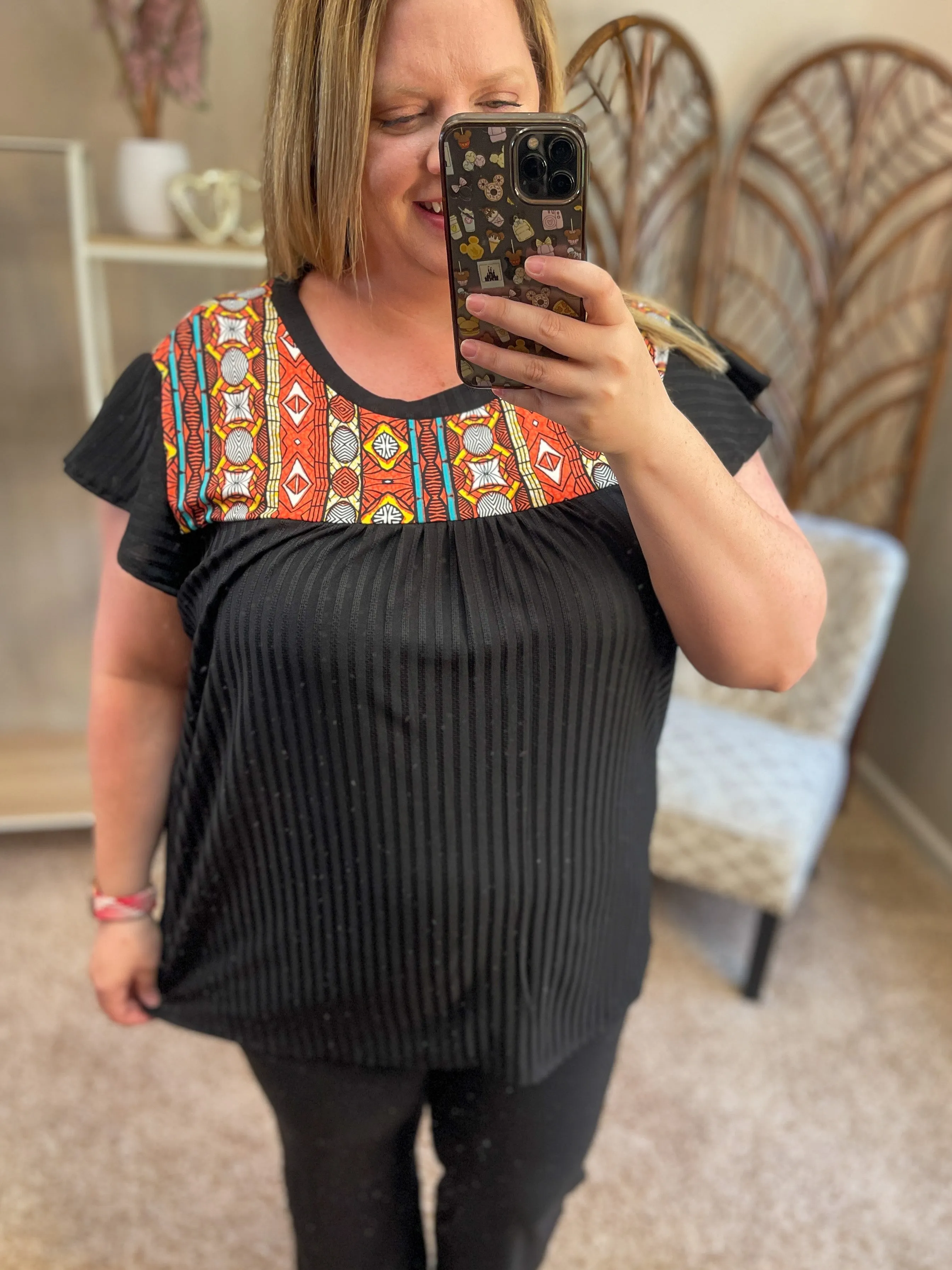 Trusting Myself Top - Black