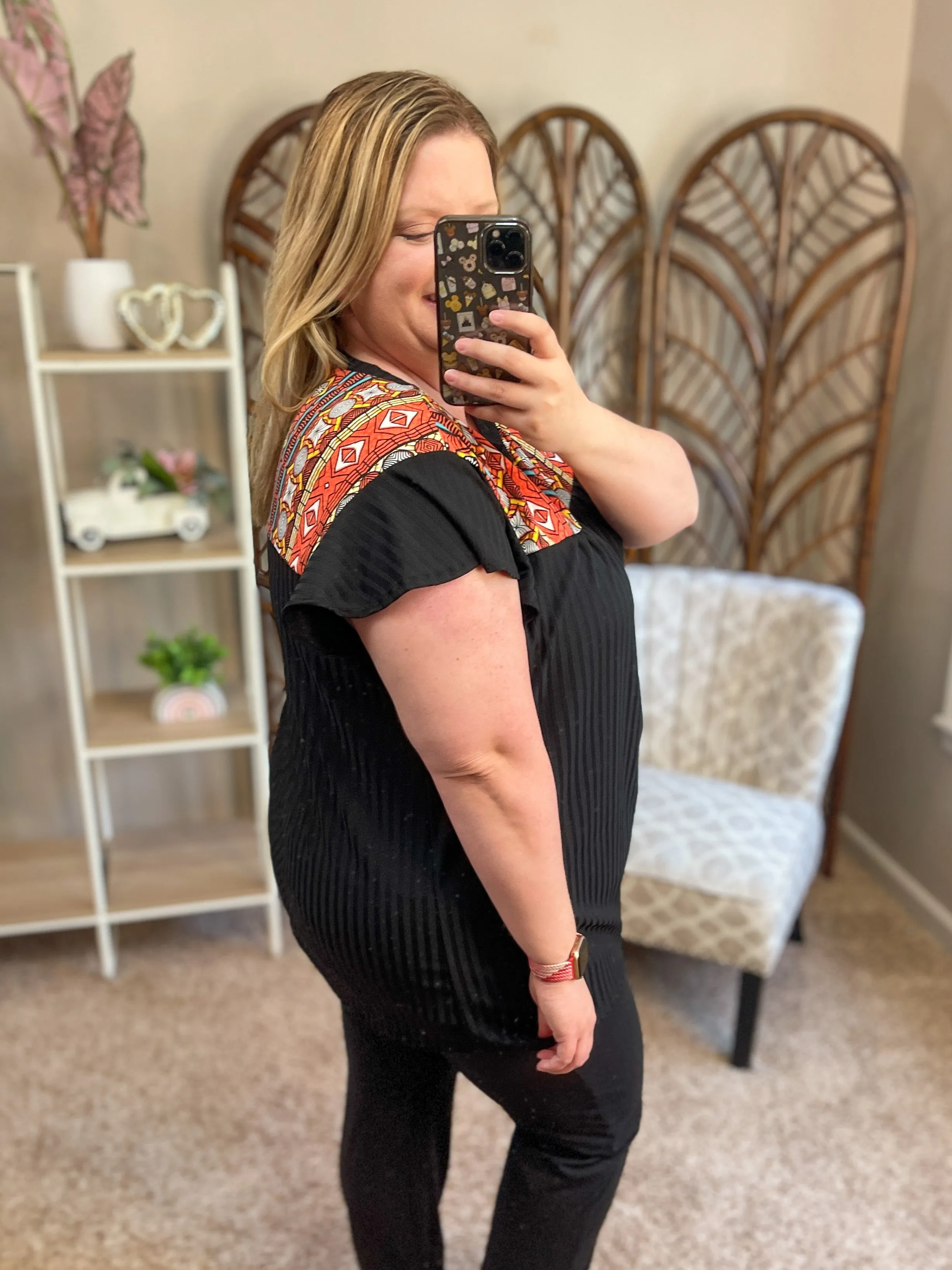 Trusting Myself Top - Black