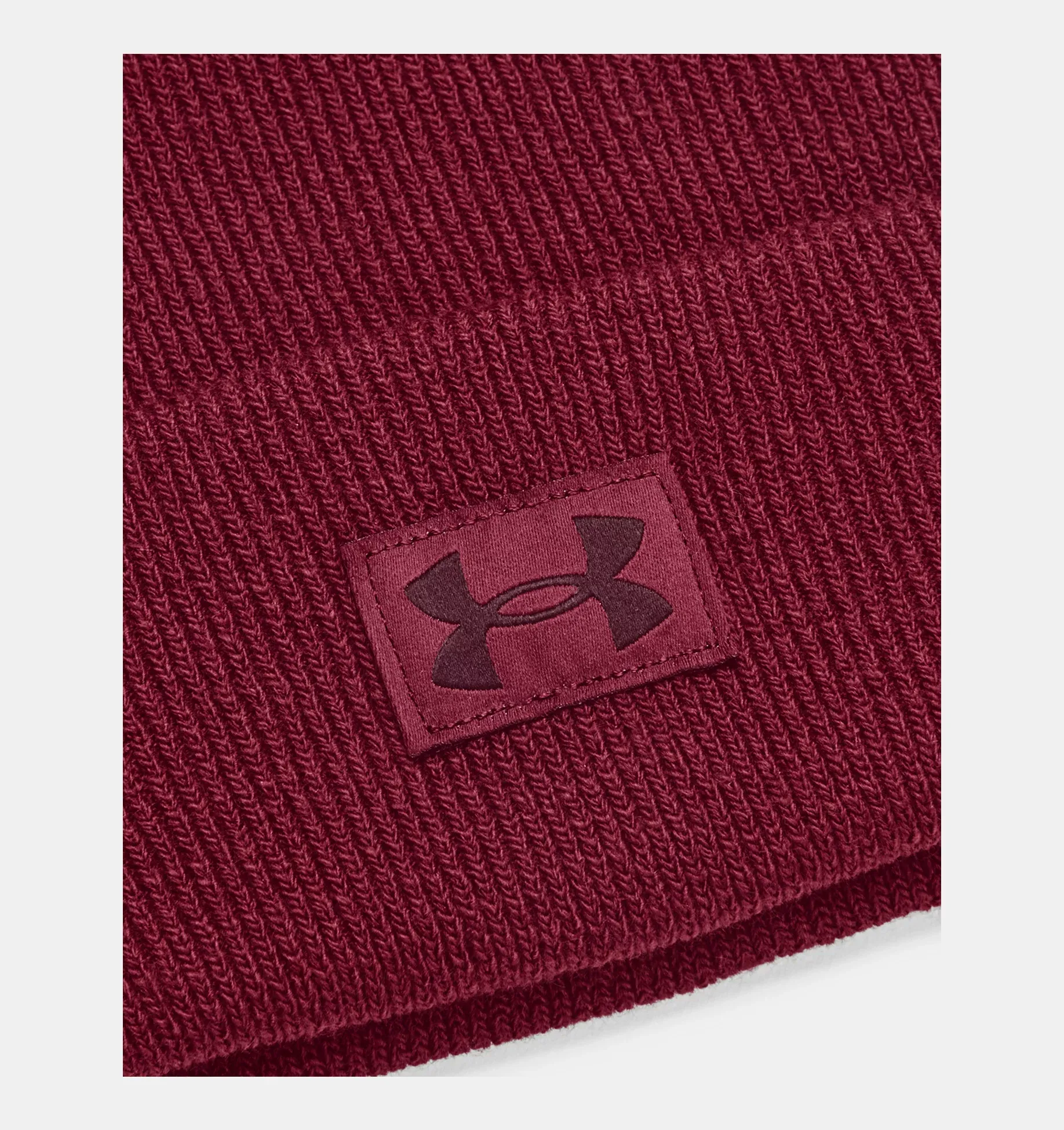 Under Armour Women's UA Around Town Cuff Beanie - Dark Maroon