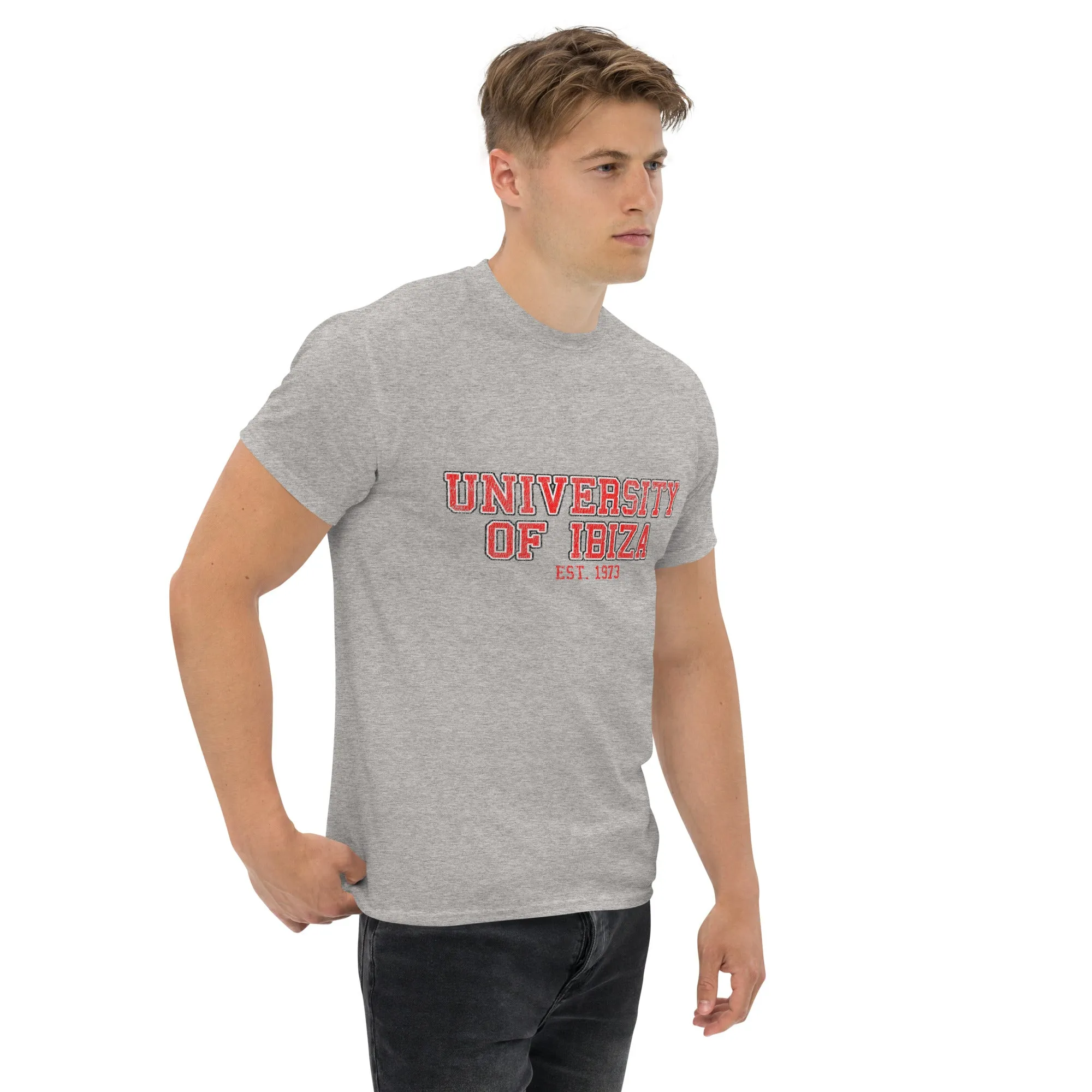 University of Ibiza Vintage Logo Men's T-shirt