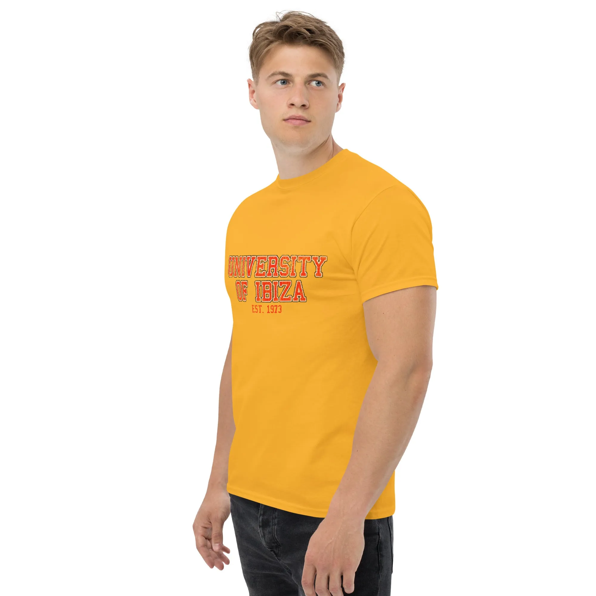 University of Ibiza Vintage Logo Men's T-shirt