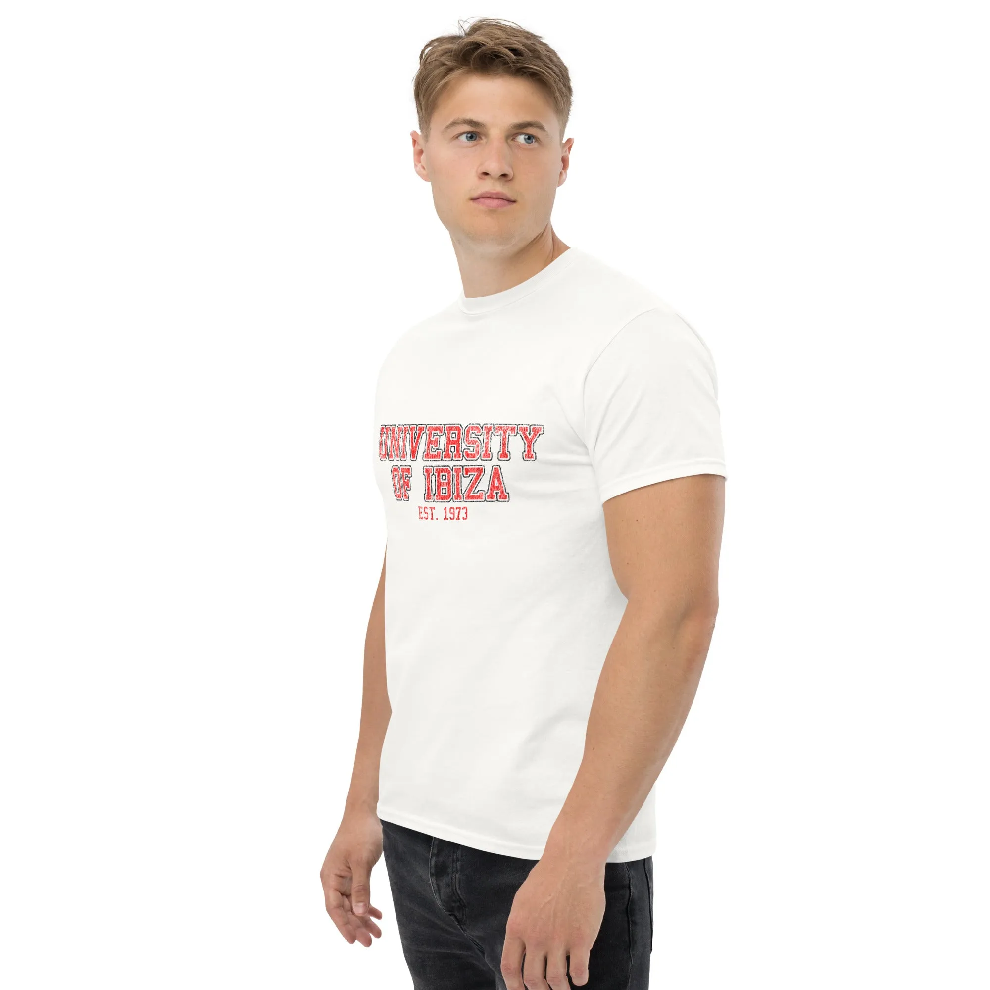 University of Ibiza Vintage Logo Men's T-shirt