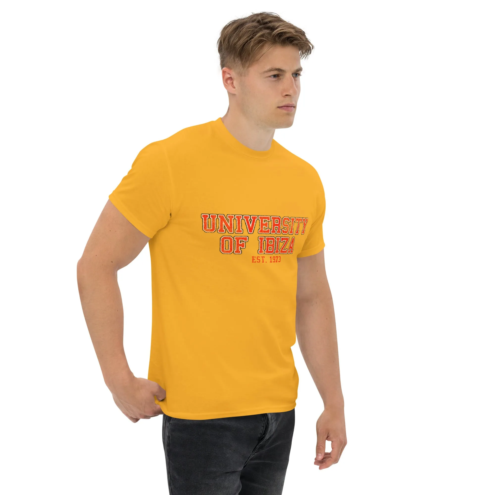 University of Ibiza Vintage Logo Men's T-shirt