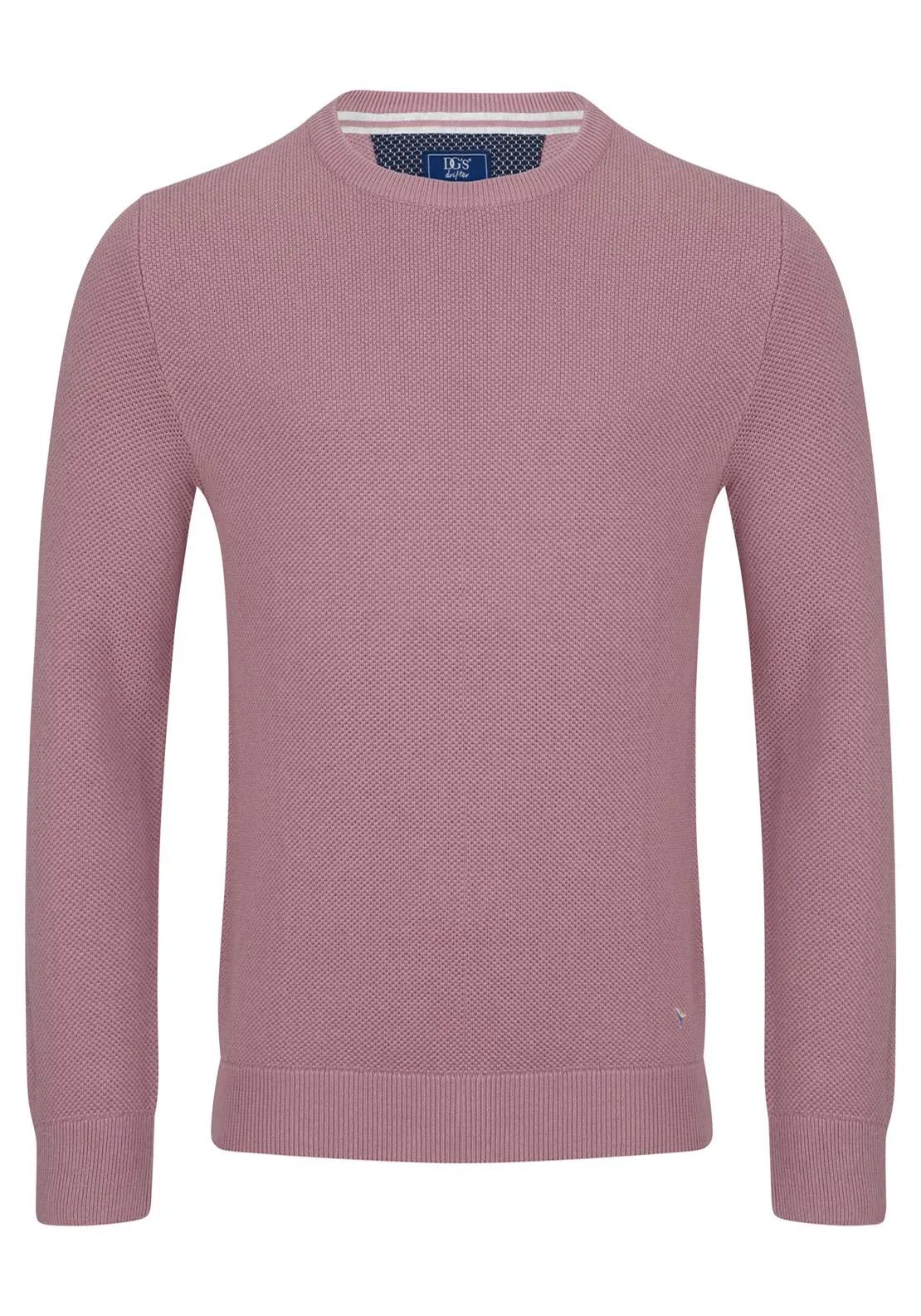 V-Neck Cotton Knitwear - Coral