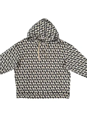 Valentino Garavani Toile Iconograph Hoodie - Brown