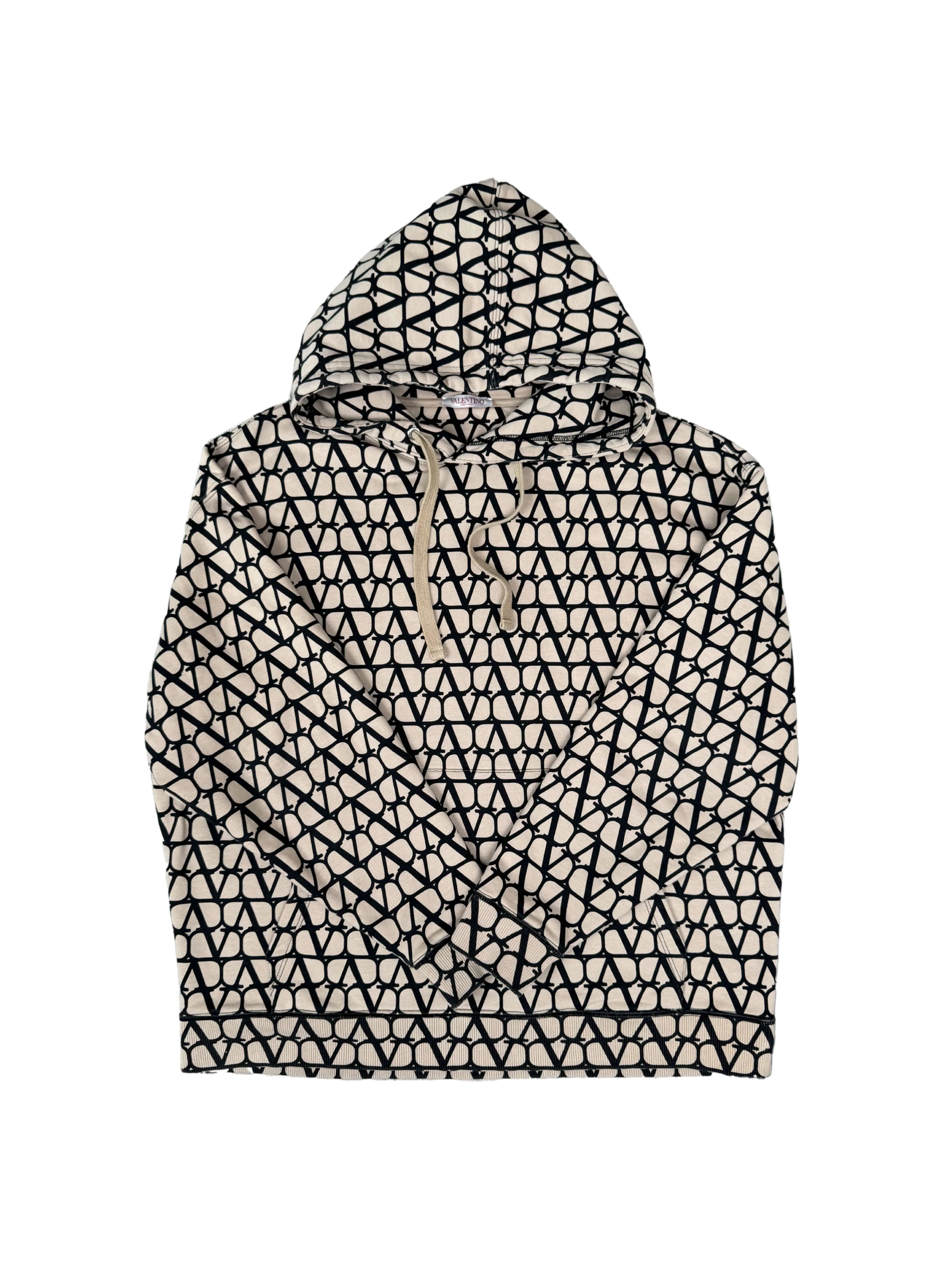 Valentino Garavani Toile Iconograph Hoodie - Brown