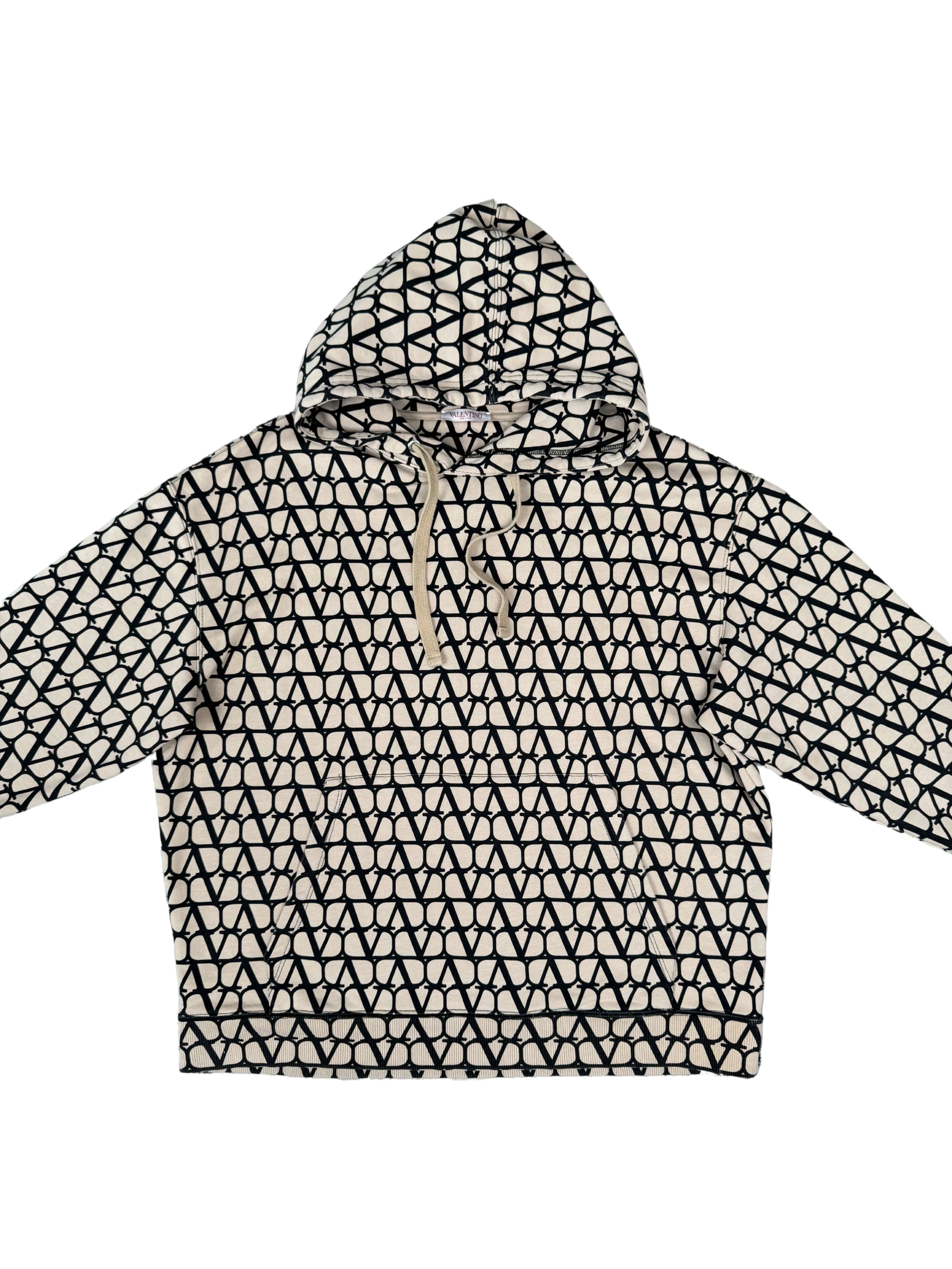Valentino Garavani Toile Iconograph Hoodie - Brown