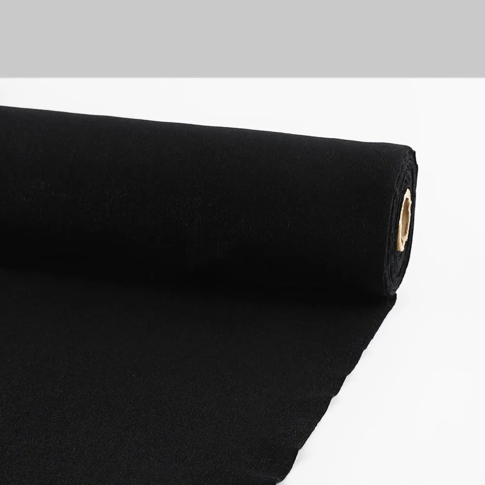 Velour Swim Jersey - Black