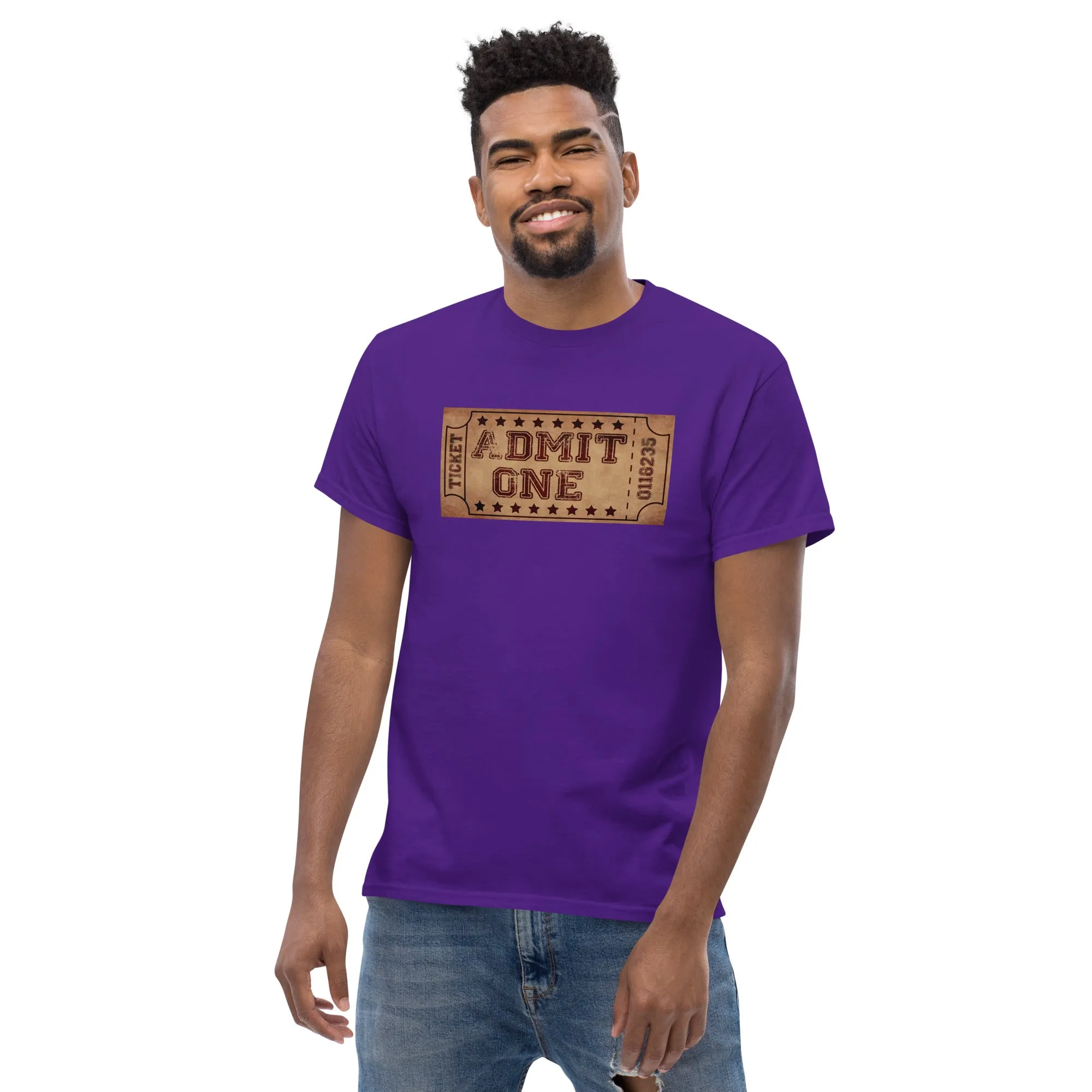Vintage Cinema Ticket T-shirt