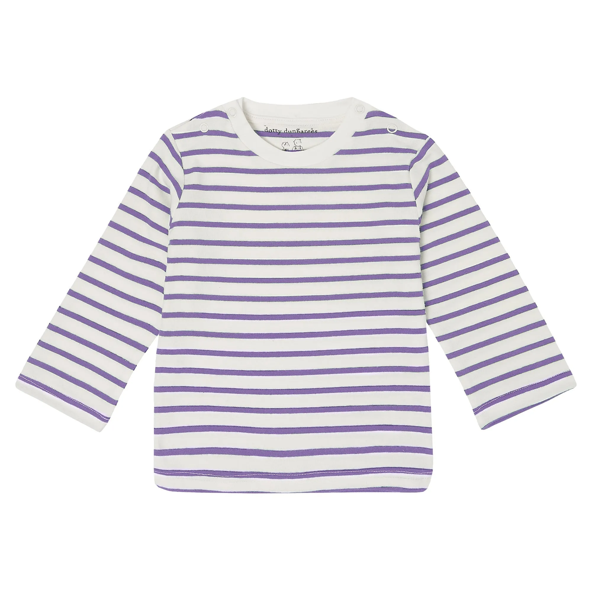 Violet Breton Stripe Top