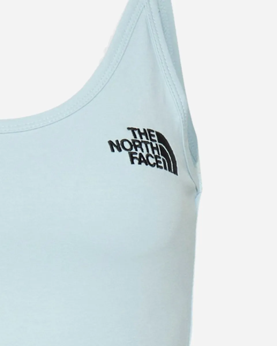 W Crop Tank - Blue