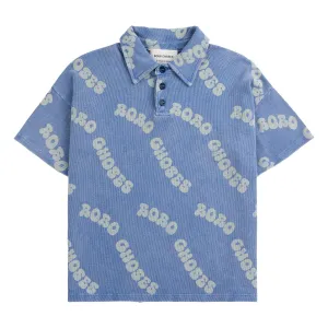 Wavy Bobo Choses All Over Waffle Polo Shirt