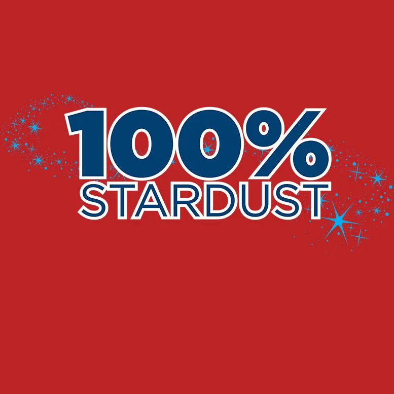 Weird Science 100% Stardust Official Men's T-shirt (Red)