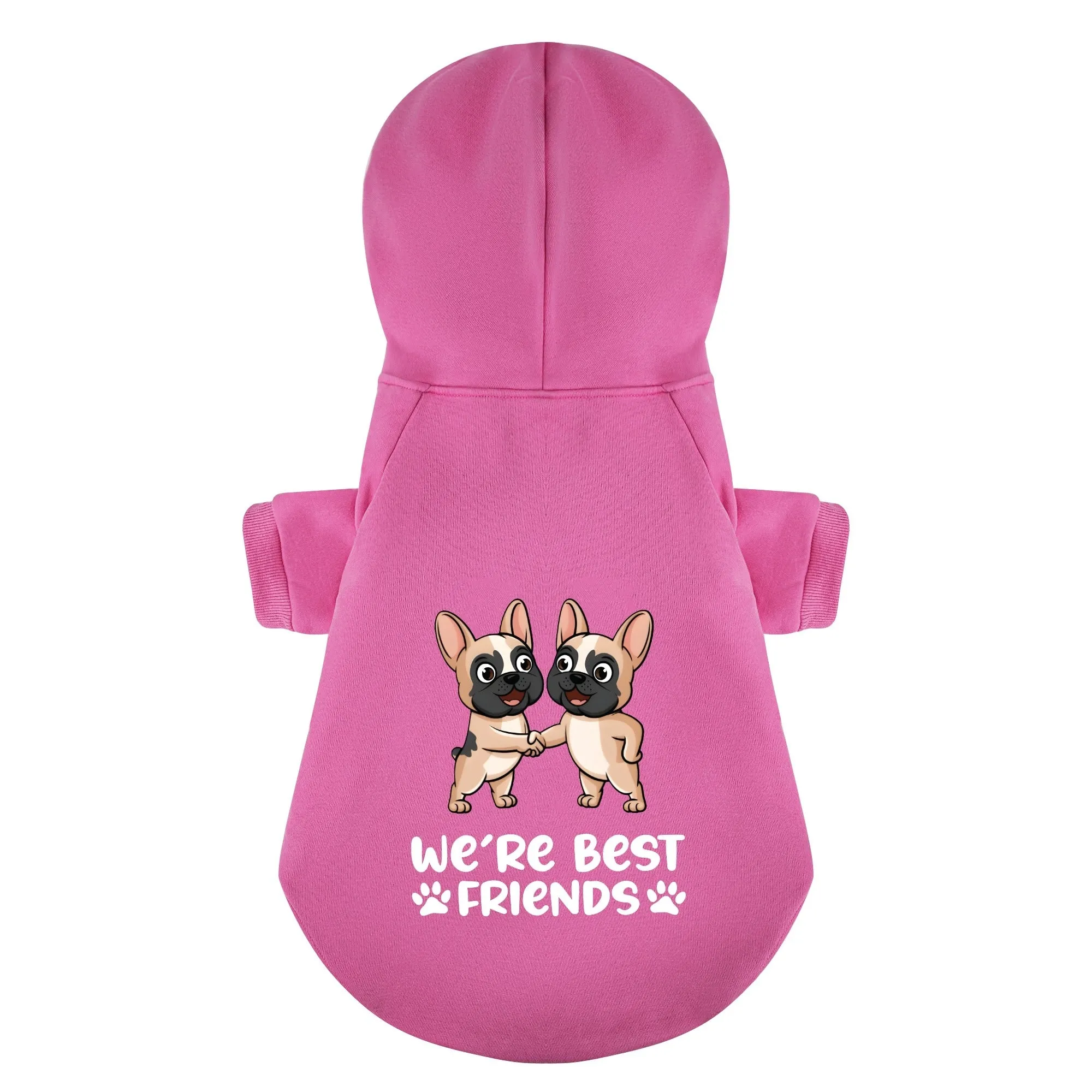 We’re best friends and And partners in crime - Matching French Bulldog Hoodies – Stylish, Cozy & Personalized!