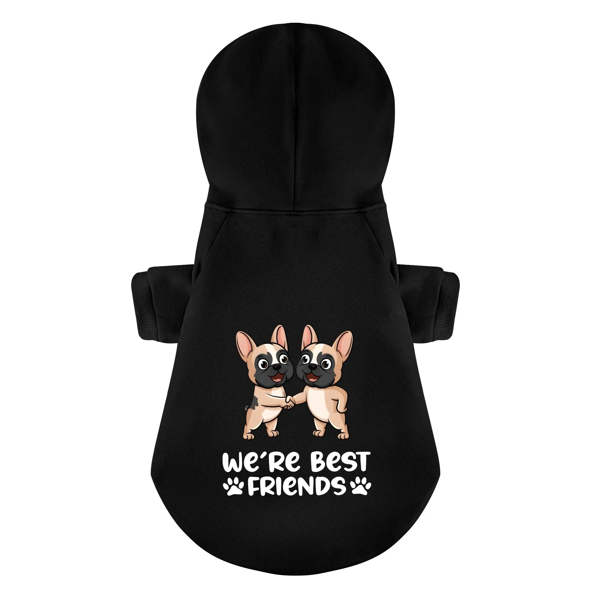 We’re best friends and And partners in crime - Matching French Bulldog Hoodies – Stylish, Cozy & Personalized!