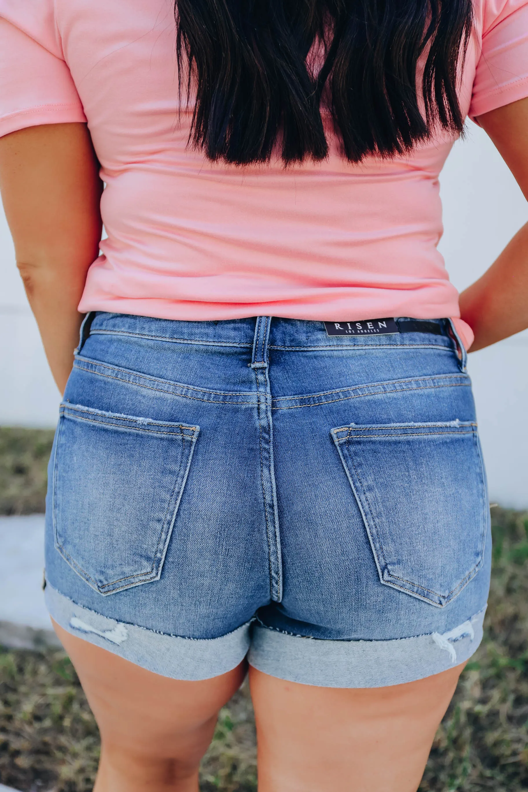 Whistler Cuffed Denim Shorts