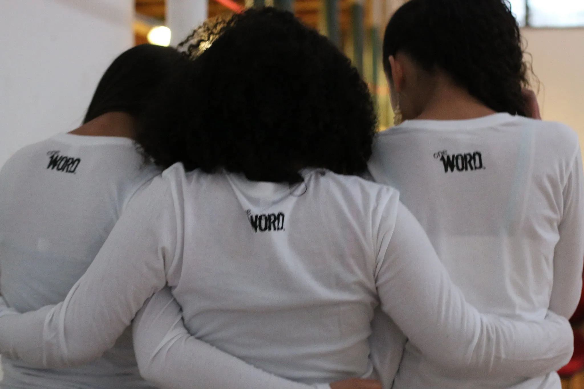 Women's FAITH. Long Sleeve T-Shirt (White)