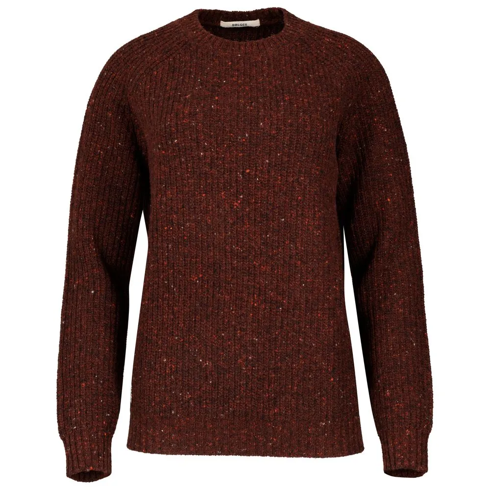 Womens Finse Flecked Crew Sweater