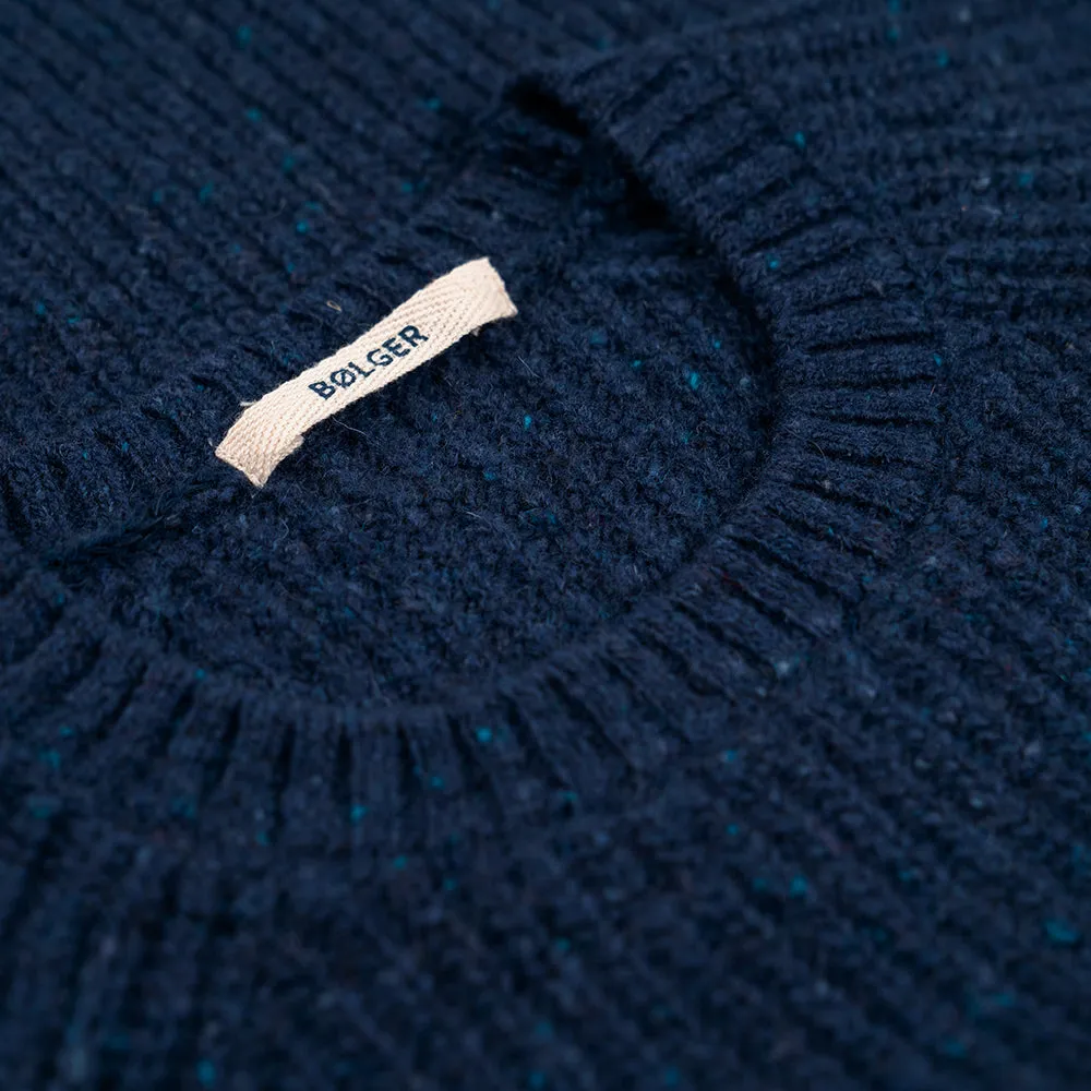 Womens Finse Flecked Crew Sweater