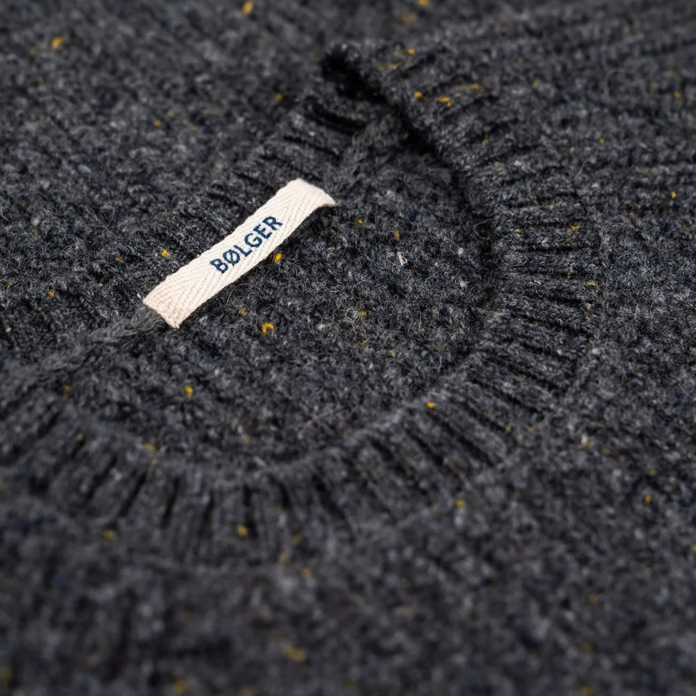 Womens Finse Flecked Crew Sweater