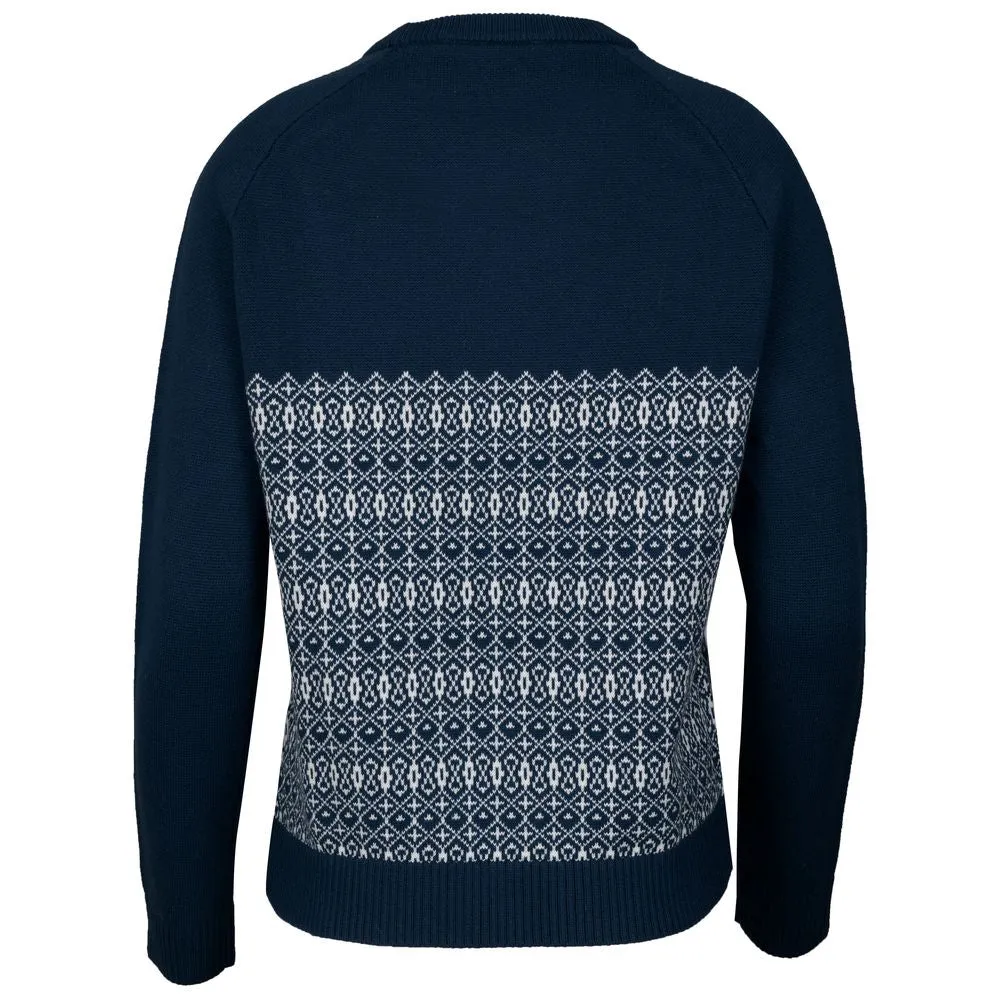 Womens Flakstad Fairisle Crew Sweater