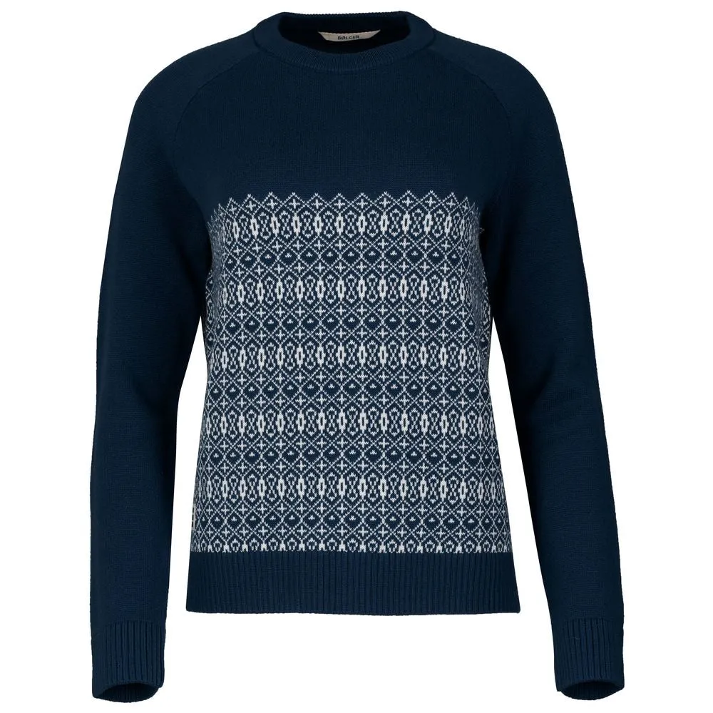 Womens Flakstad Fairisle Crew Sweater