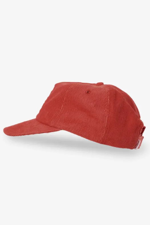 WORSHIP SUPPLIES GET FUZZED 5 PANEL HAT - LUCKY RED