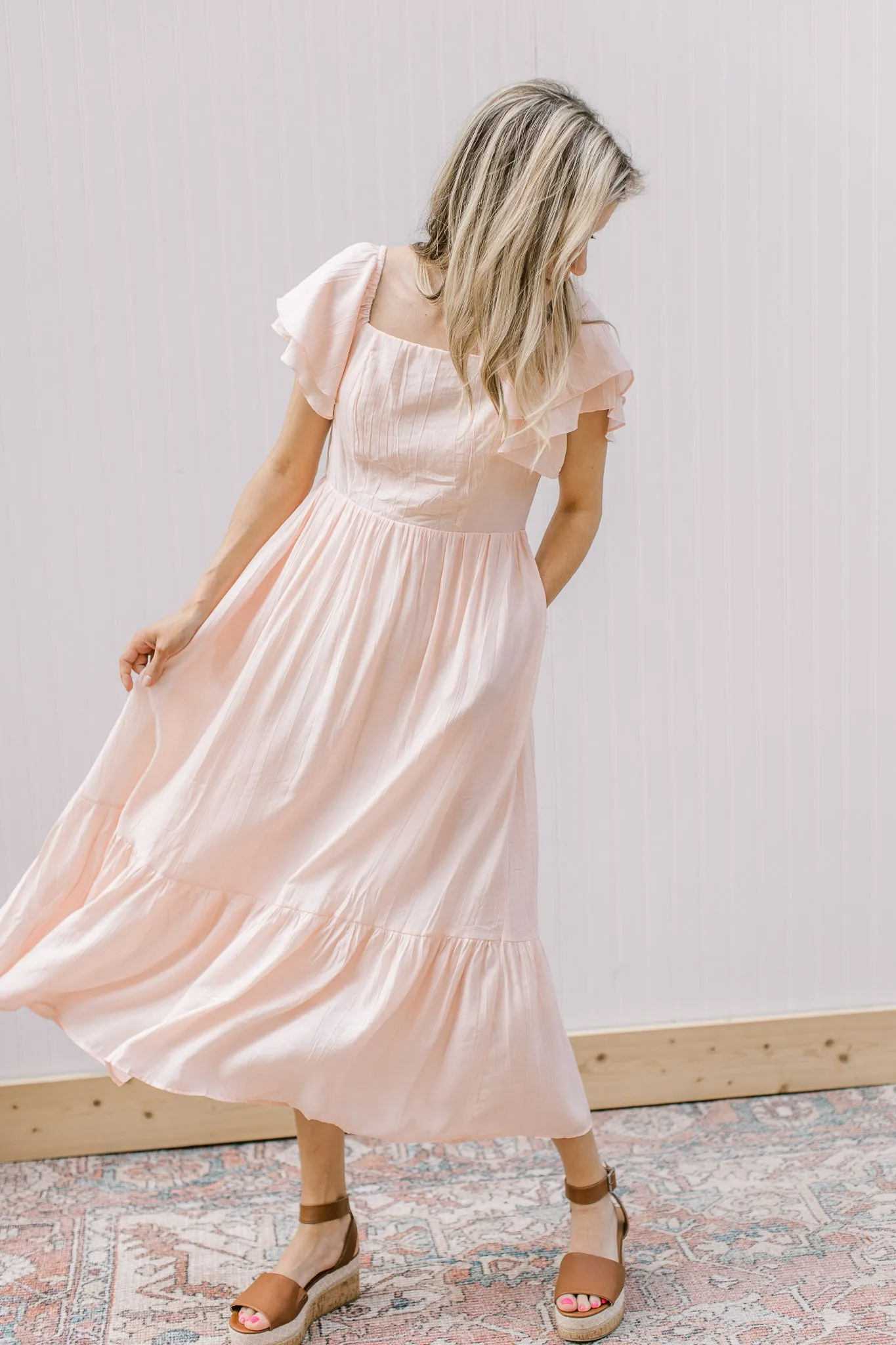 XZ Peach Blush Dress