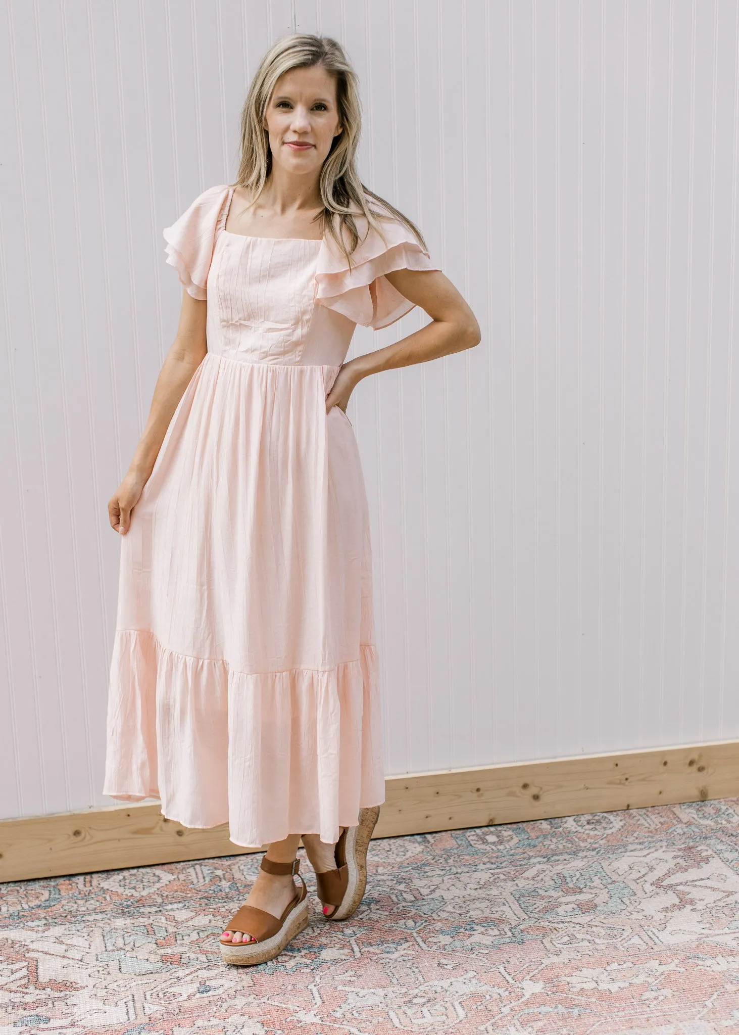 XZ Peach Blush Dress