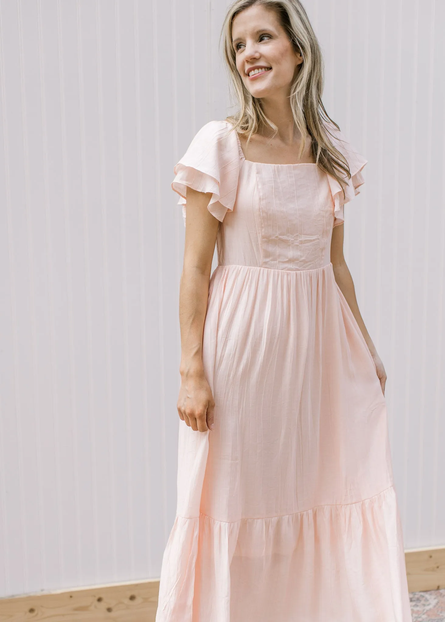XZ Peach Blush Dress