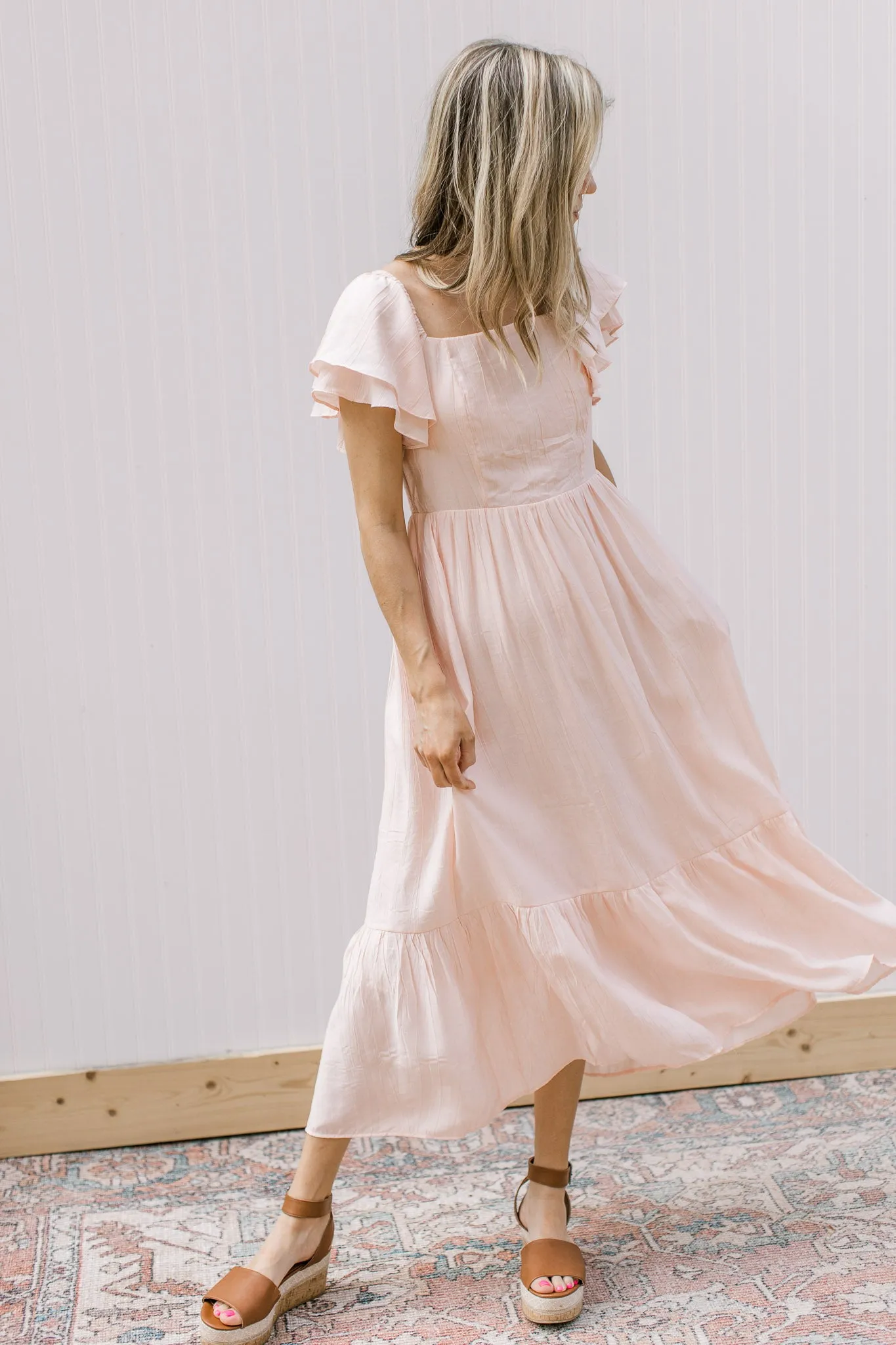 XZ Peach Blush Dress