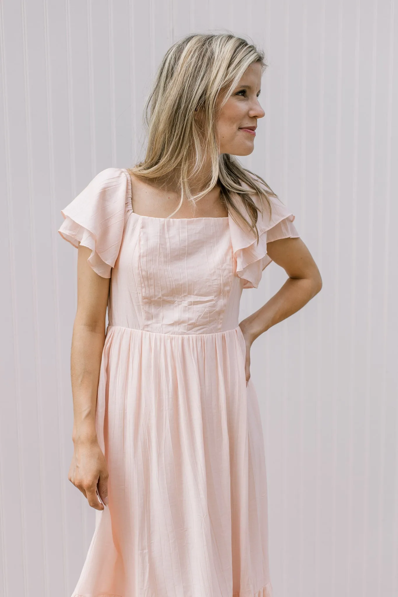 XZ Peach Blush Dress