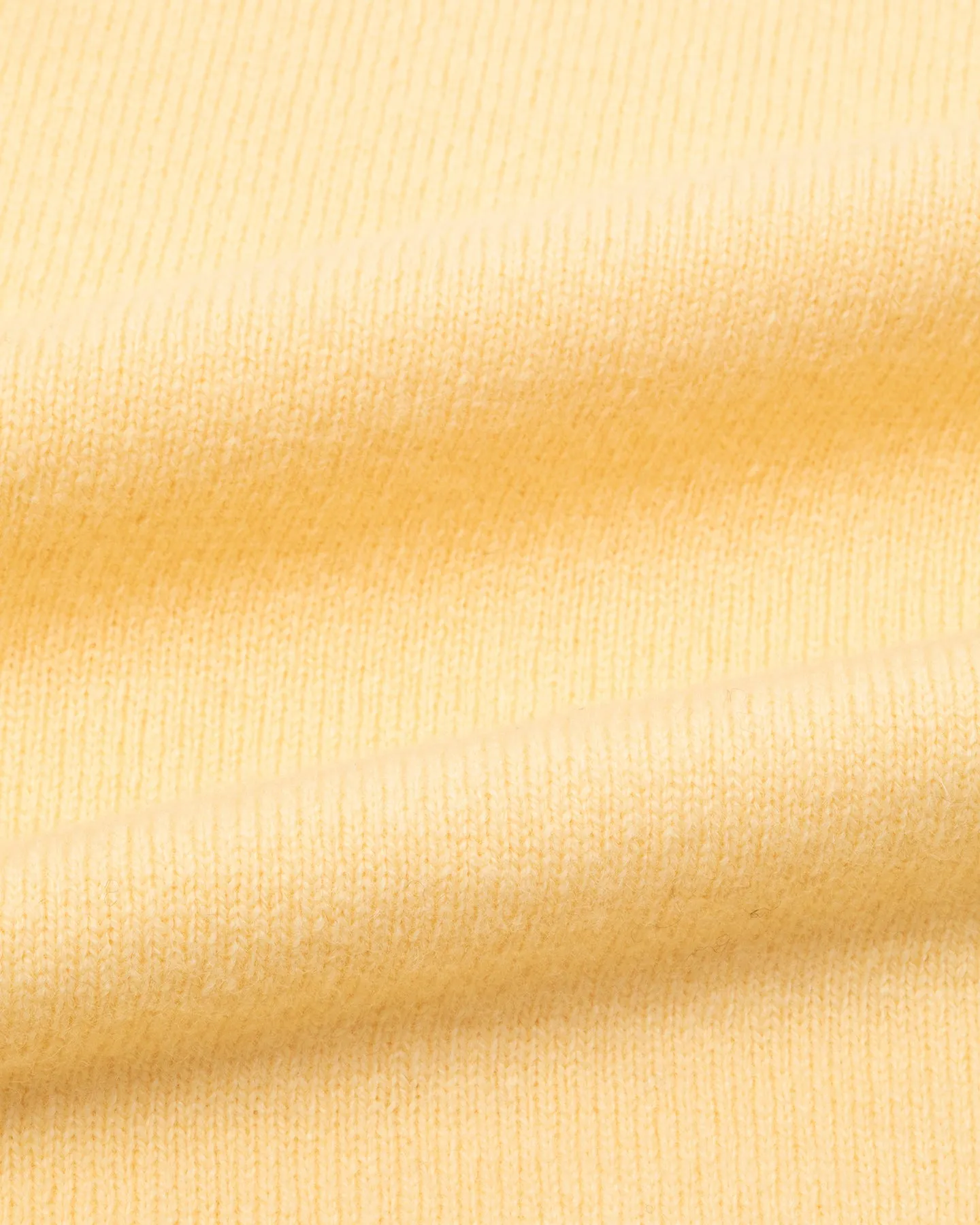 Yellow Lambswool Cardigan