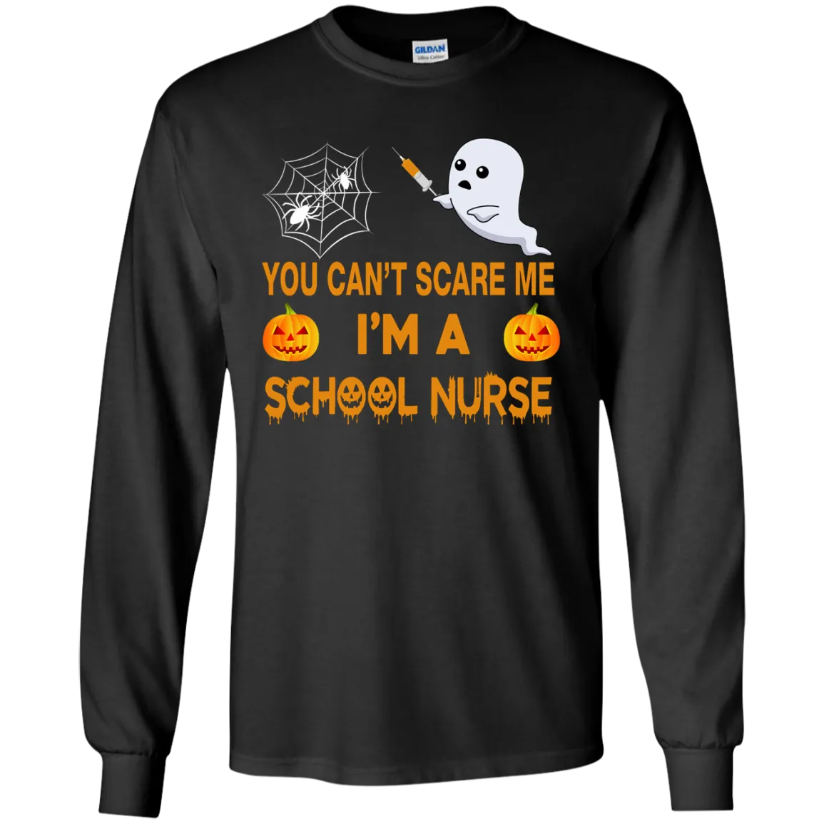 YOU CAN'T SCARE ME, I'M A School Nurse Tee, Hoodie, Tank