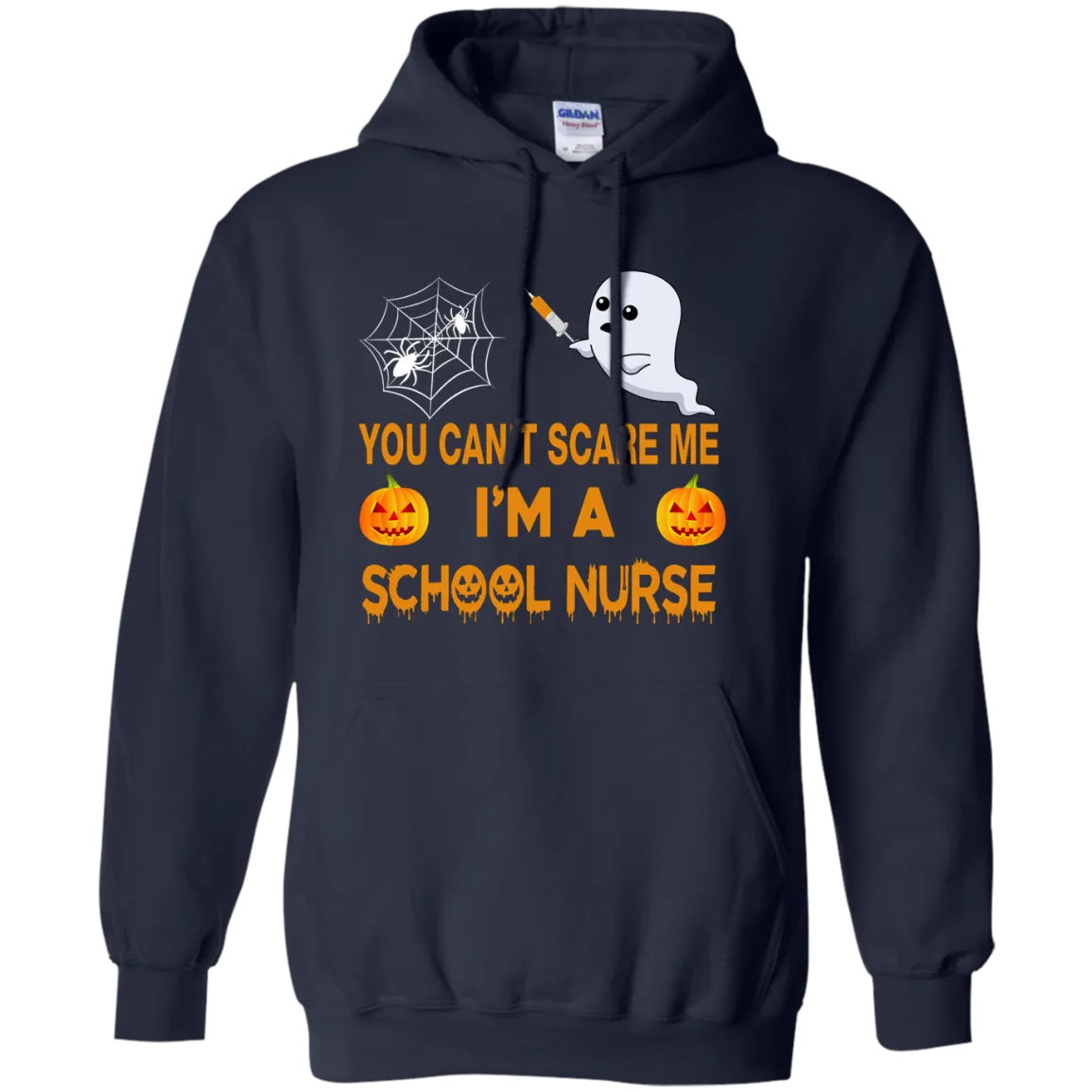 YOU CAN'T SCARE ME, I'M A School Nurse Tee, Hoodie, Tank